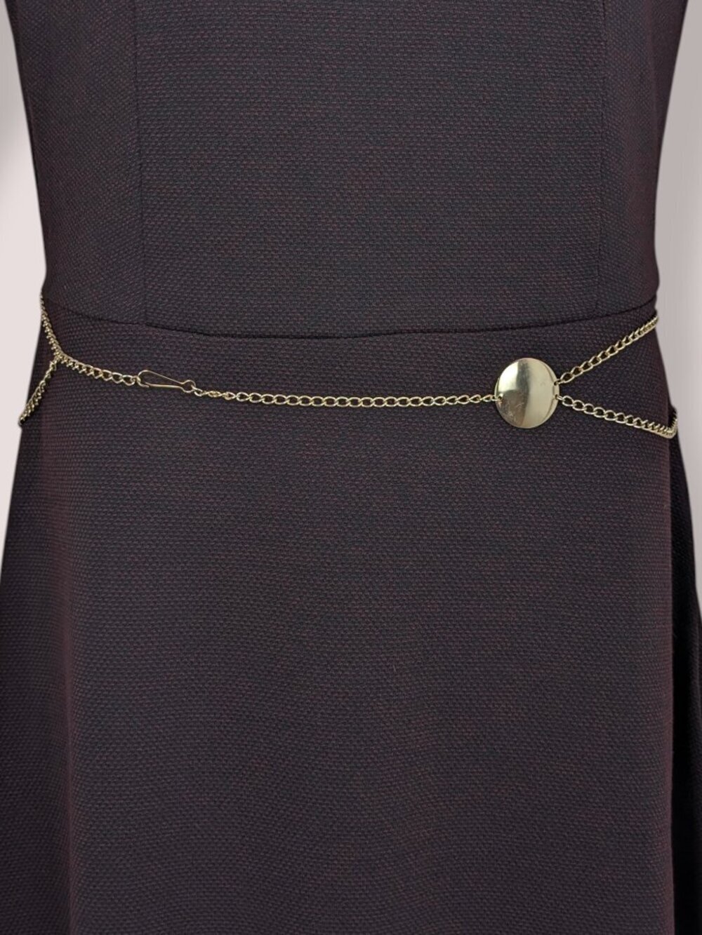 (2/$20) V. Metal Chain Circle Disc Belt